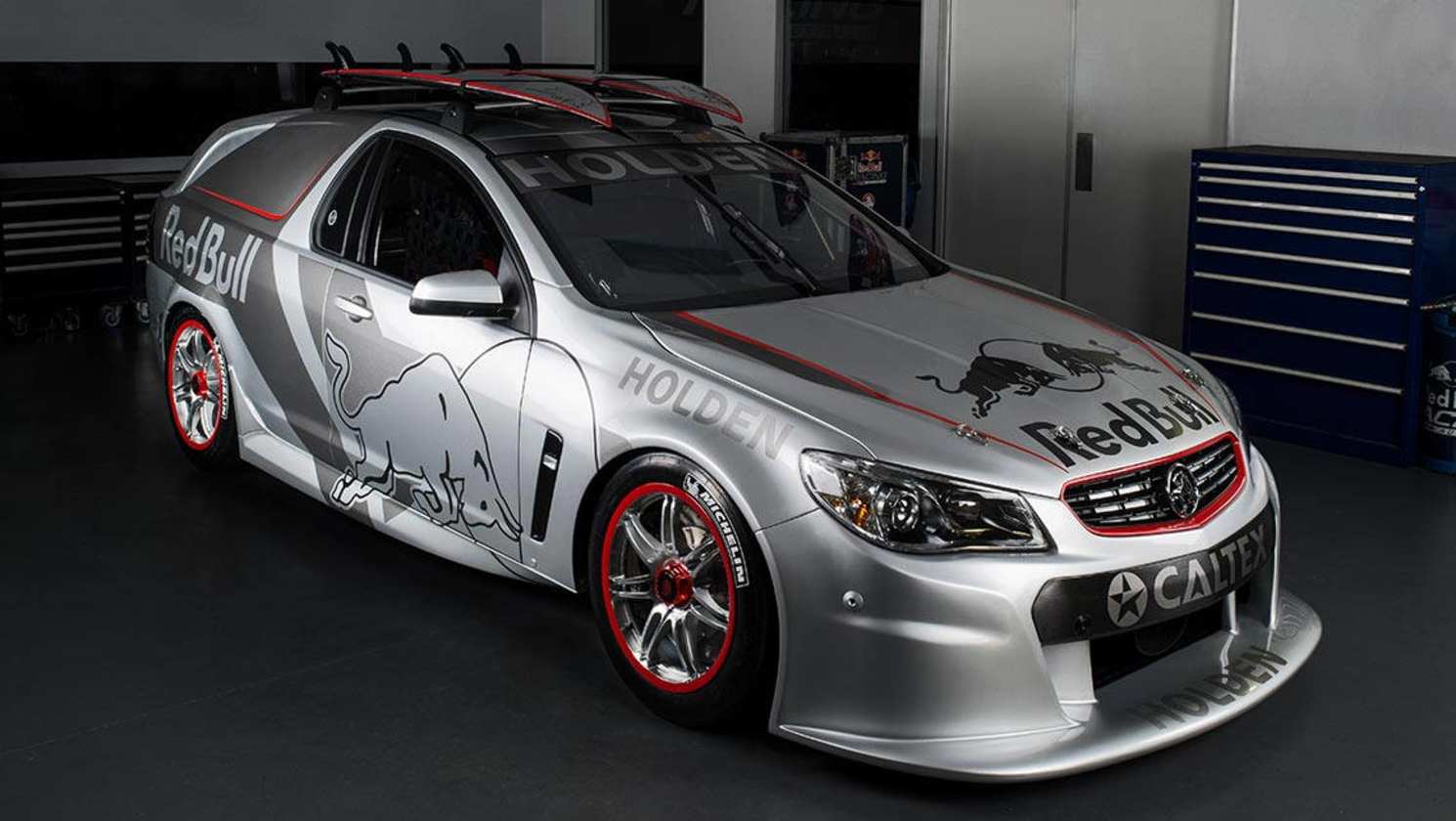 Red Bull Racing Australia's Project Sandman. Yes, you can still fit a mattress in the back.