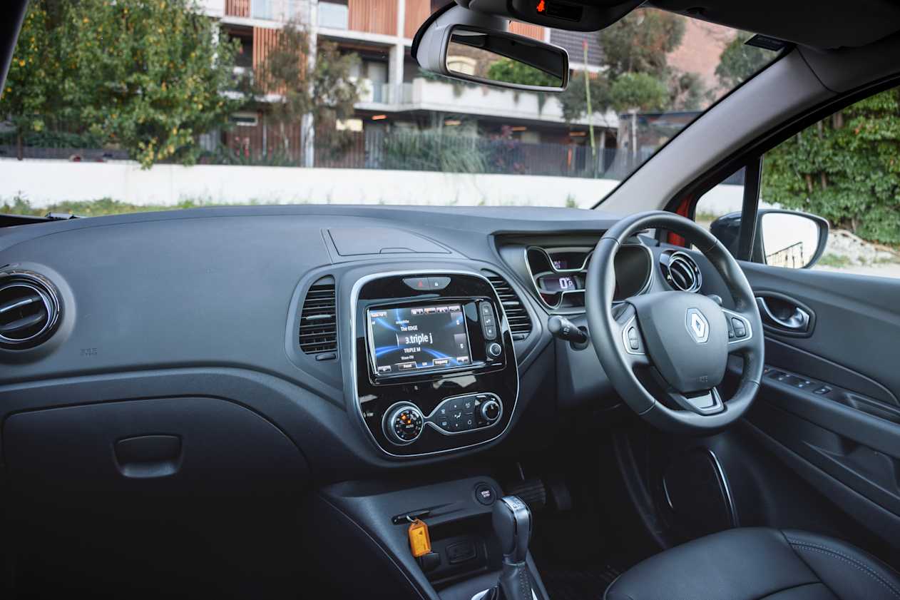 There is a huge expanse of dashboard that reaches out to the front of the car.