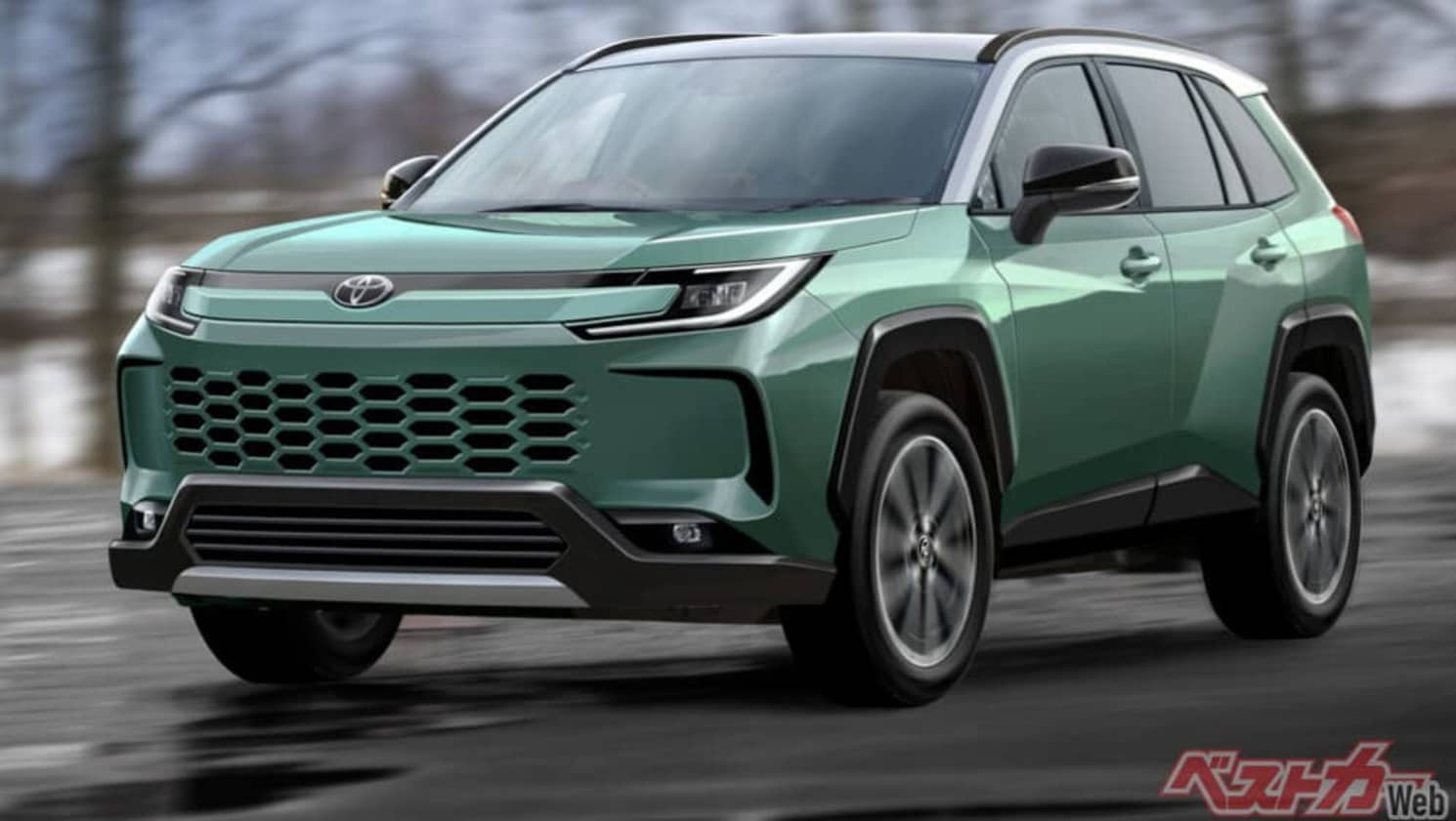 New 2026 Toyota RAV4 electric shock! Nextgen family SUV takes shape