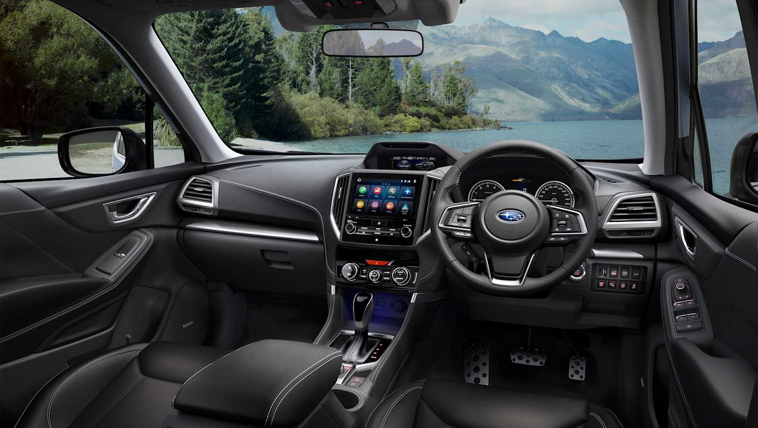 All Forester variants also now have torque vectoring as part of the AWD system, electronic parking brakes, and a blind-spot monitoring system. (2.5i-S variant pictured)