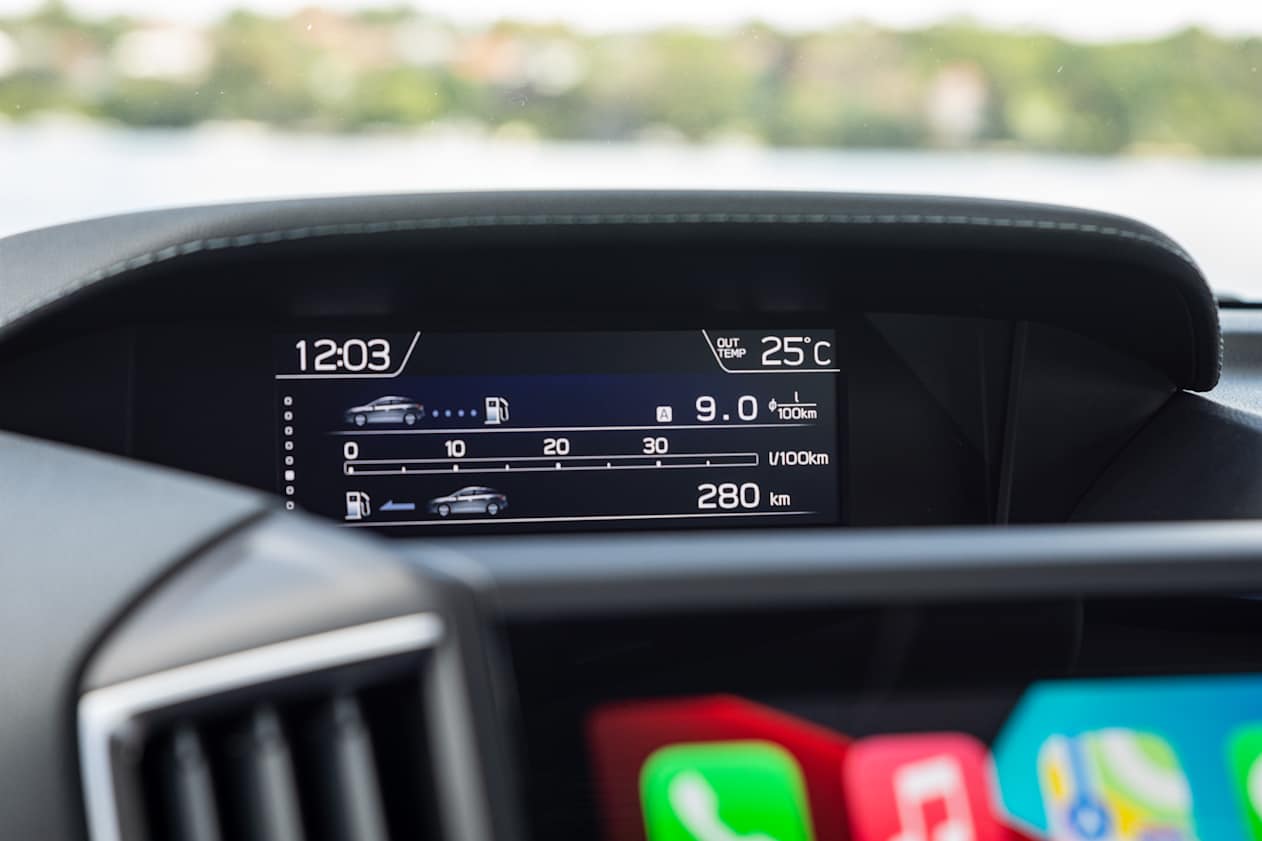 The Impreza has an official claimed/combined consumption of 7.2L/100km.