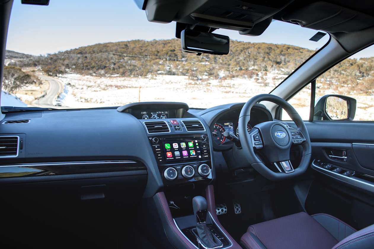 Visibility out of the Levorg is excellent.