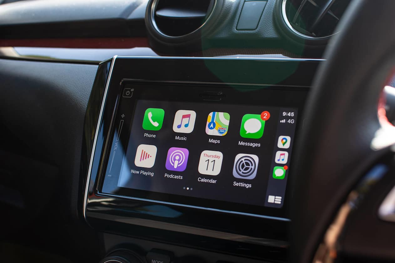 There&#039;s a 7.0-inch multimedia touchscreen with Apple CarPlay and Android Auto connectivity.