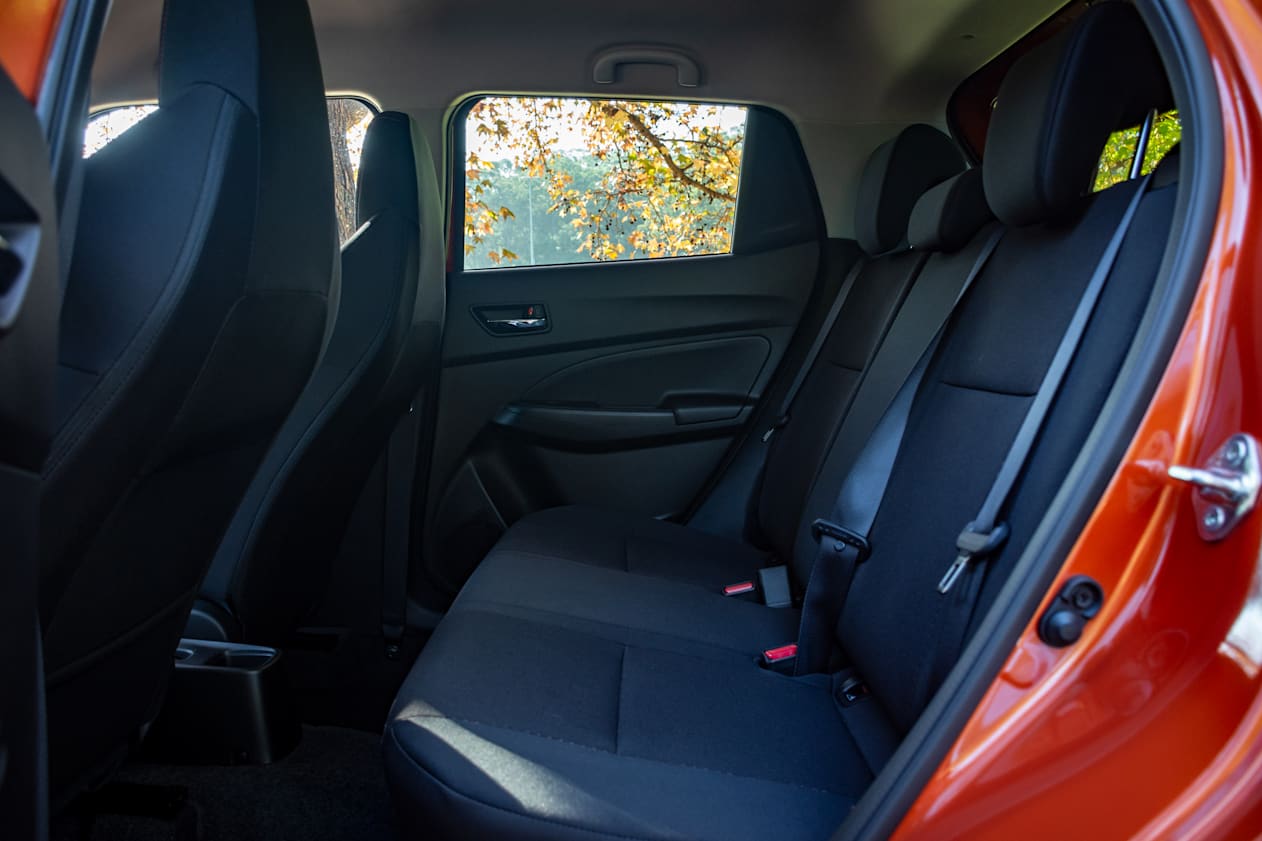 There&#039;s no complaints in terms of the amount of room offered for front passengers.