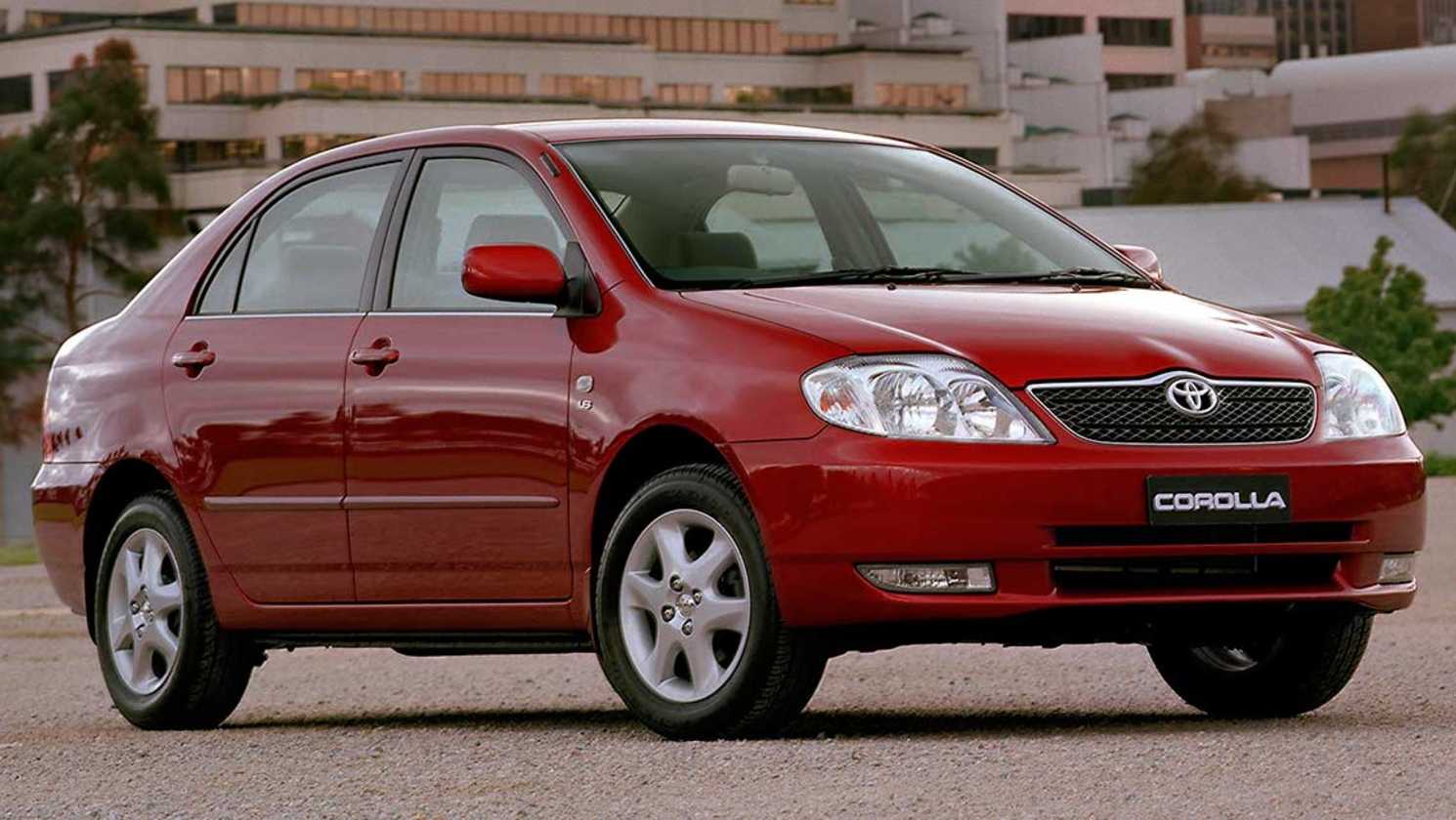 2002 Toyota Corolla sedan