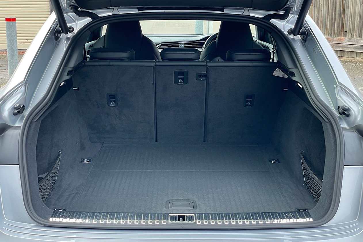 Audi E-Tron boot space