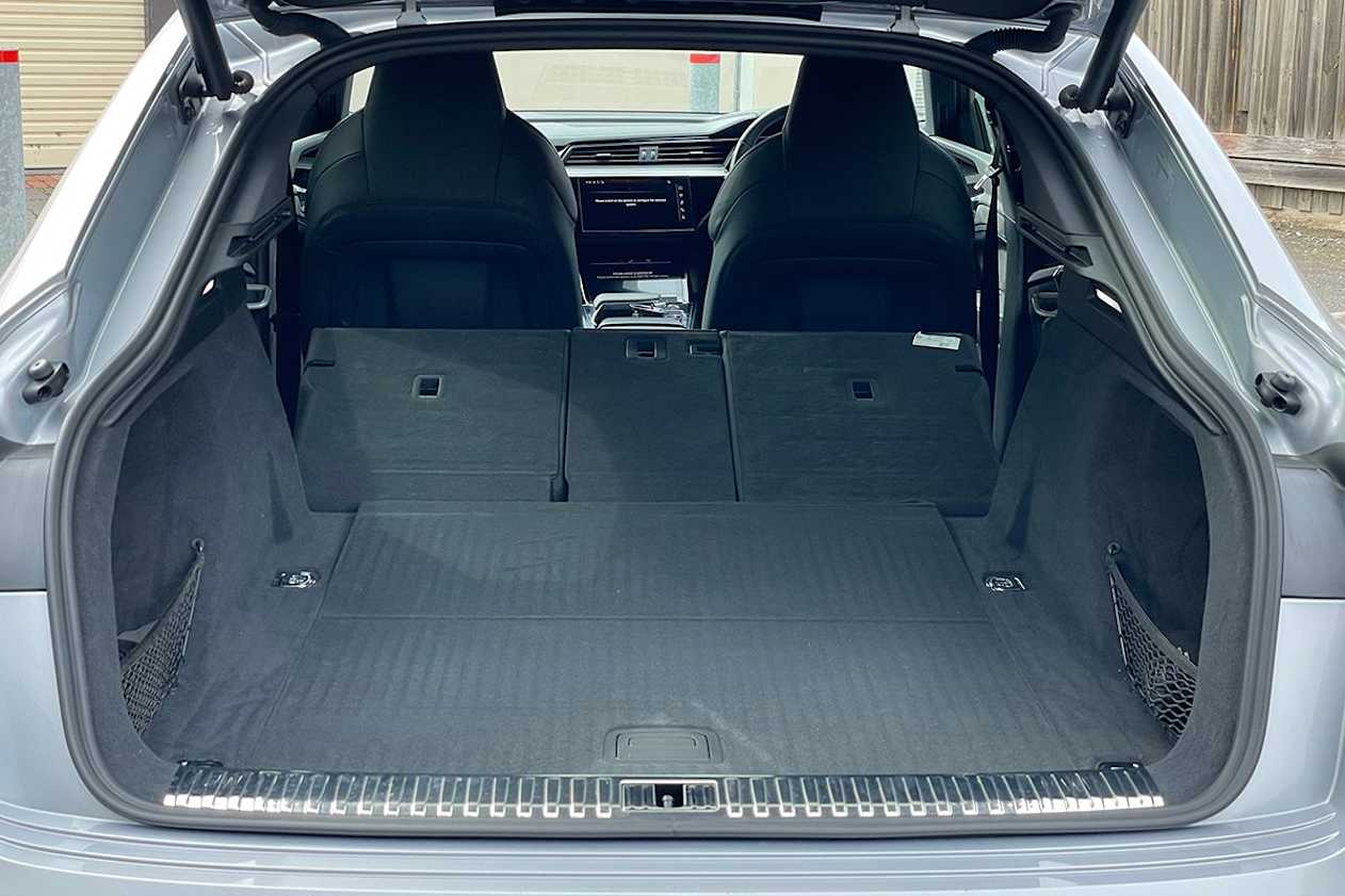 Audi E-Tron boot space