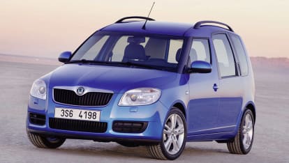 Skoda Roomster 2010-2015 Dimensions Side View