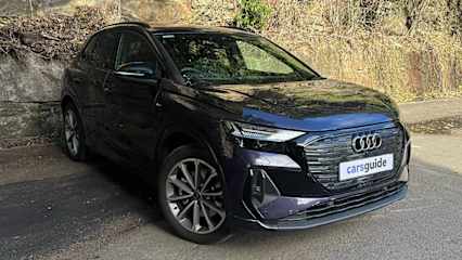 2025 Audi Q4 55 e-tron. (image: Dom Tripolone)