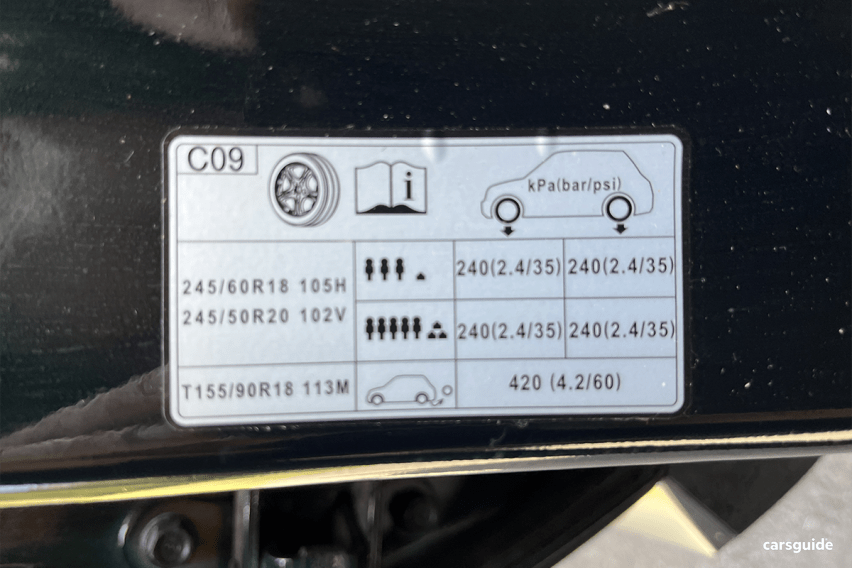 Hyundai Palisade Tyre Pressure: Recommended PSI, KPA & Bar | CarsGuide