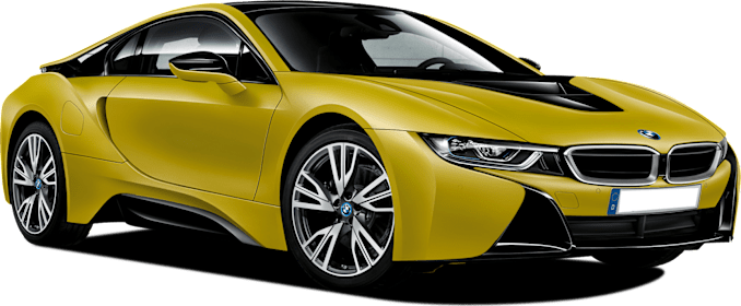 BMW I8 1:14 white 2,4GHz