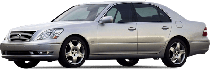 4R-543 1/64 レクサス LEXUS LS430 シルバー ミニカー