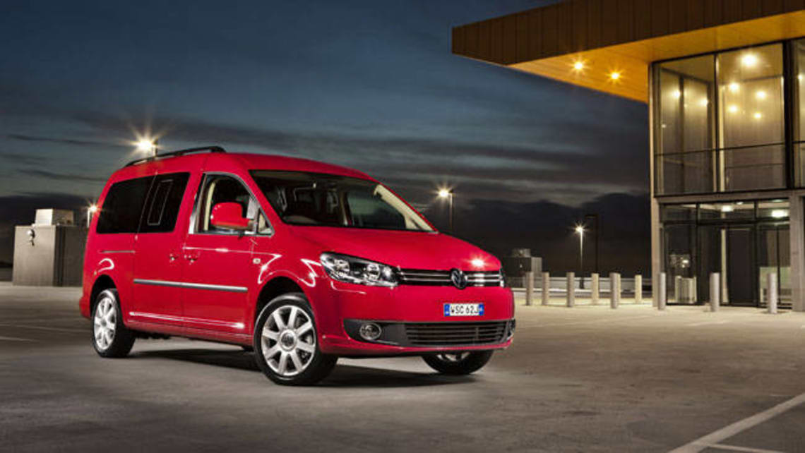 VW Caddy Maxi Red