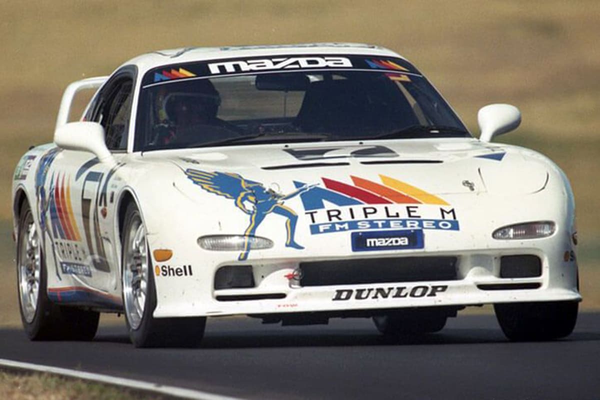 Alan Moffatt on the Rotary - Chequered Flag - 1981 - AusRotary