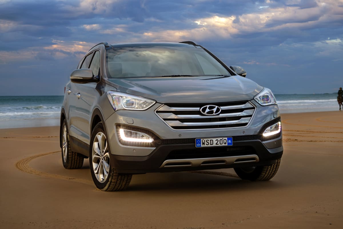 Hyundai santa fe 2015 года