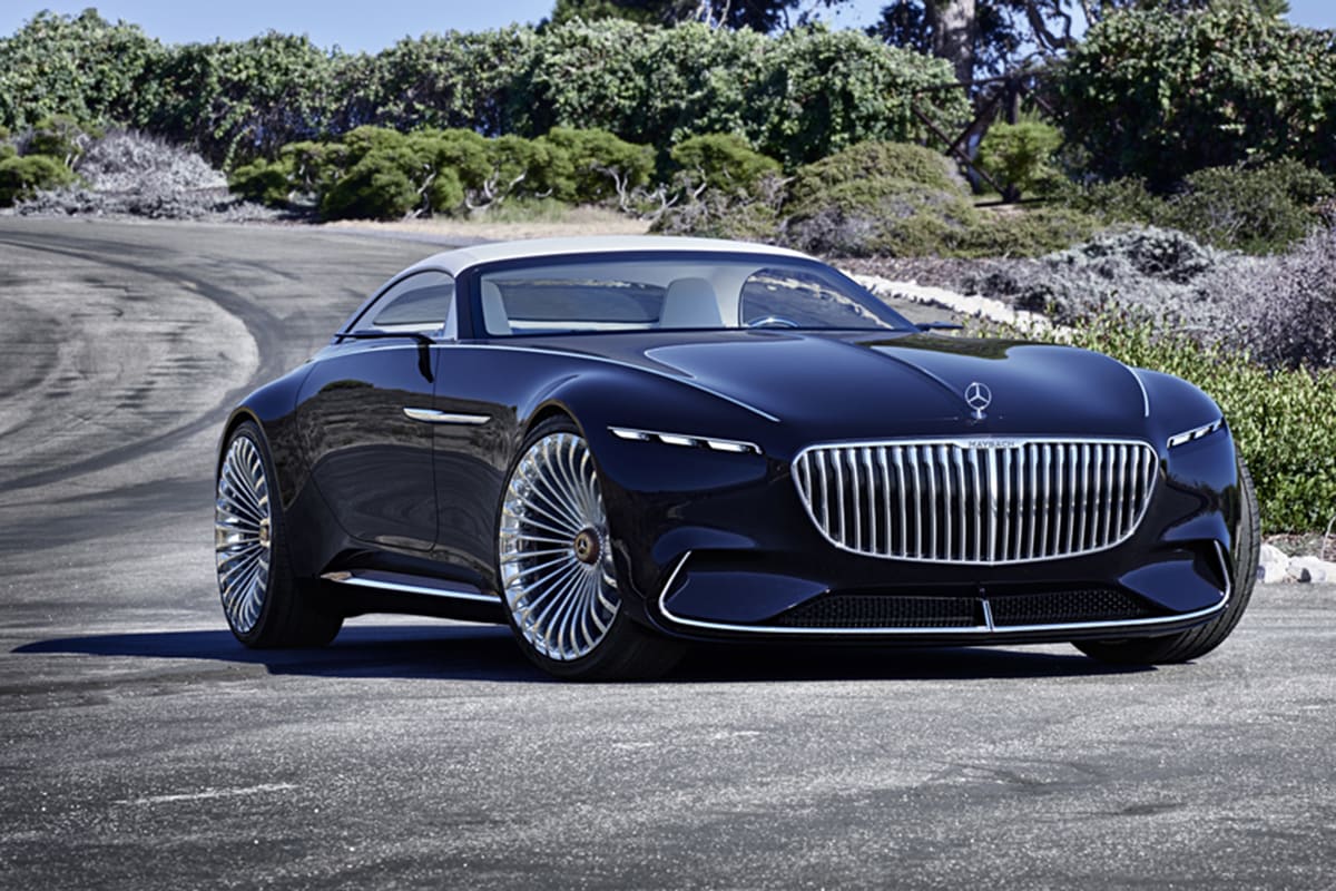 Vision Mercedes-Maybach 6 Cabriolet unveiled at Pebble Beach - Car News