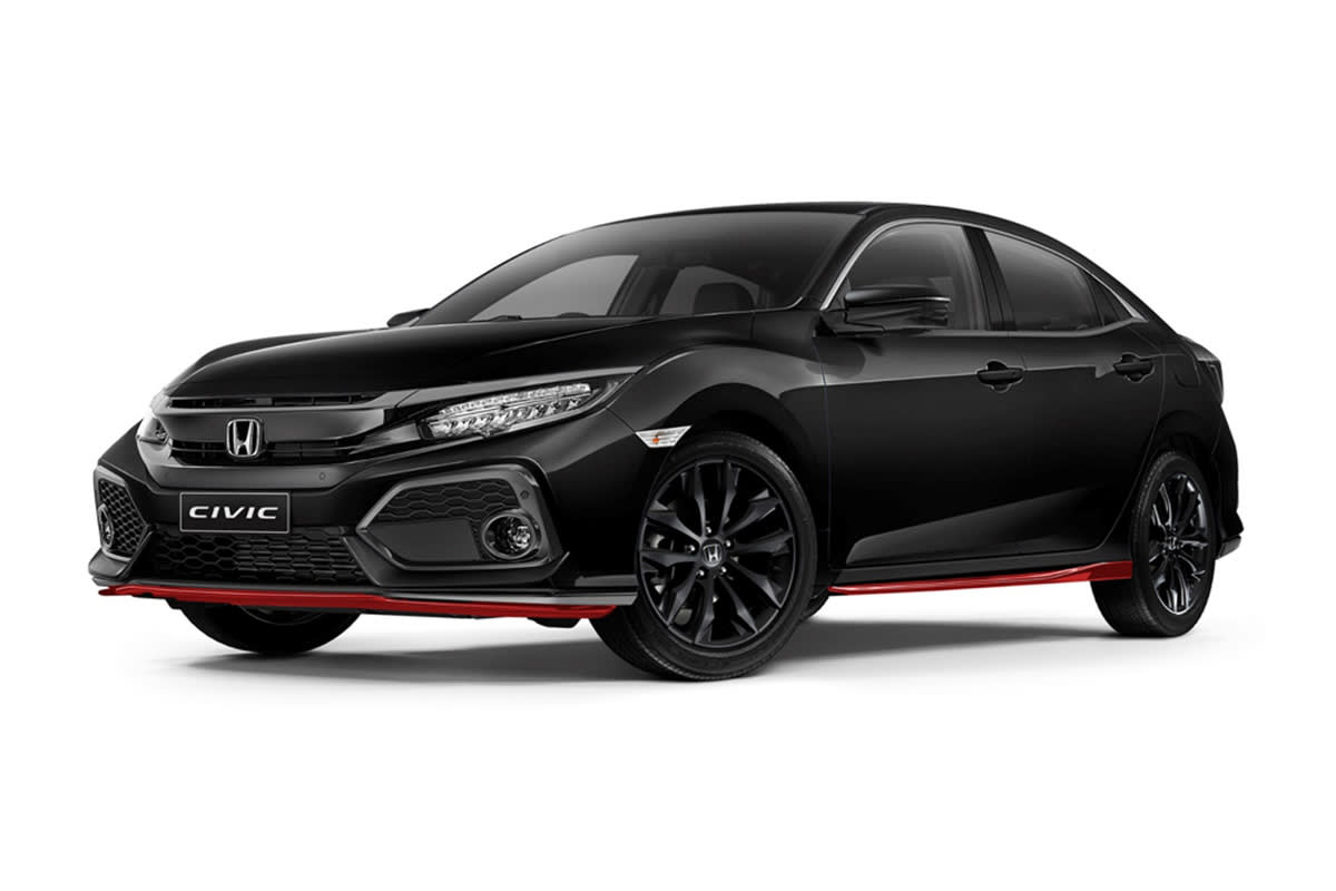 2017 honda civic black