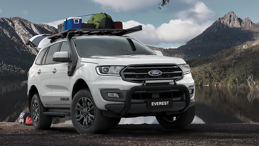 2021 Ford Everest pricing and specs detailed: BaseCamp returns as