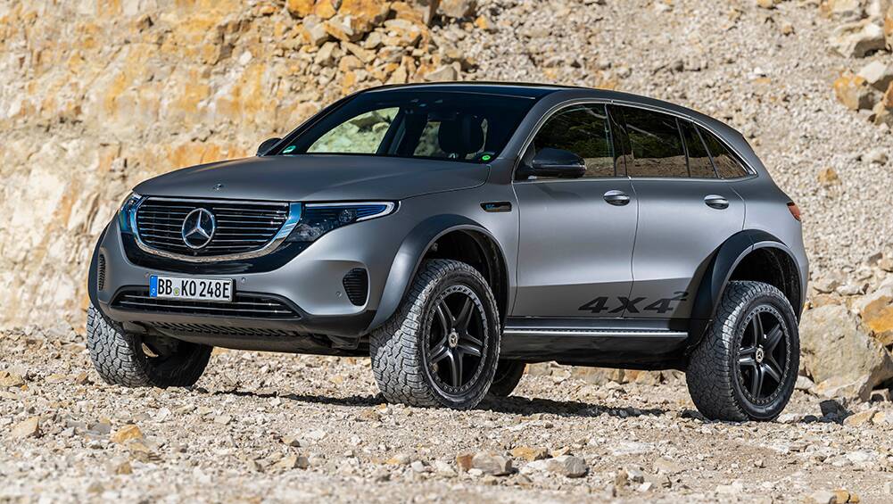 Mercedes-Benz takes on Toyota Land Cruiser with wild EQC 4x4² SUV to