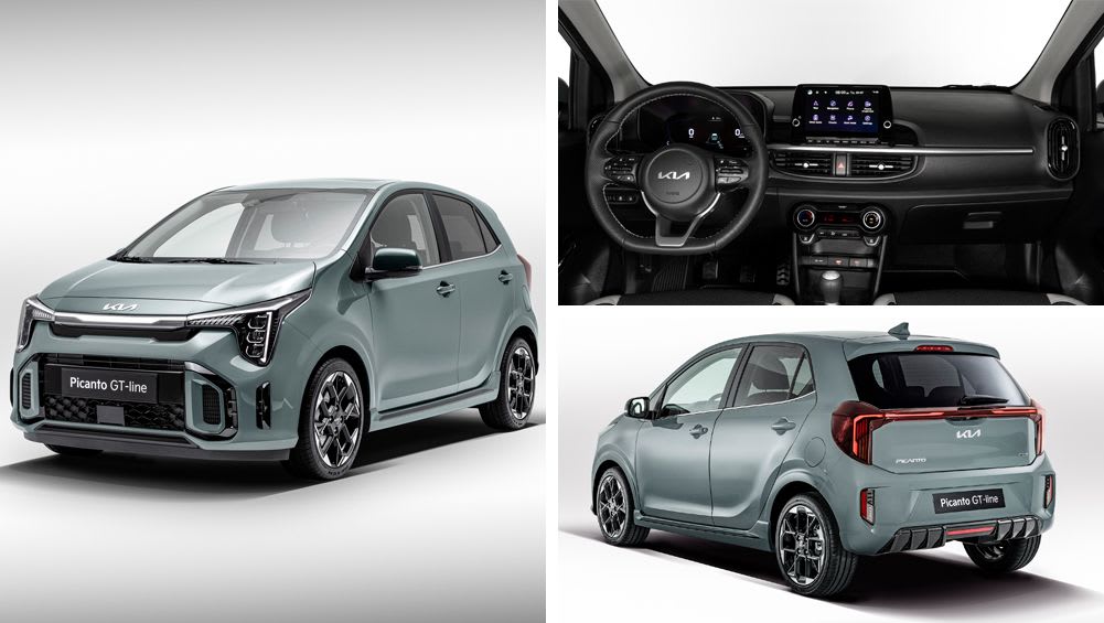 The refreshed 2024 Kia Picanto officially revealed