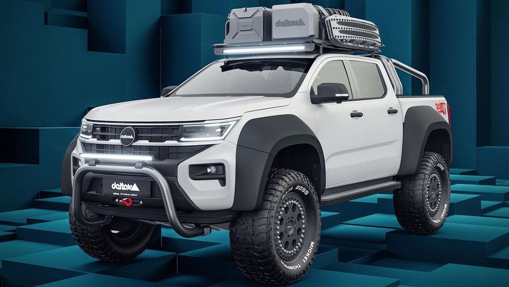 2023 Volkswagen Amarok with off-road upgrades from Delta4x4 is on its way  to hassle its Ford Ranger sibling - CarsGuide