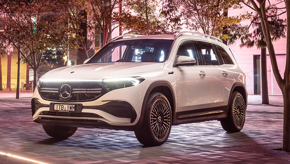 MercedesEQ EQB electric car 2023 review Topshelf EV SUV rival for