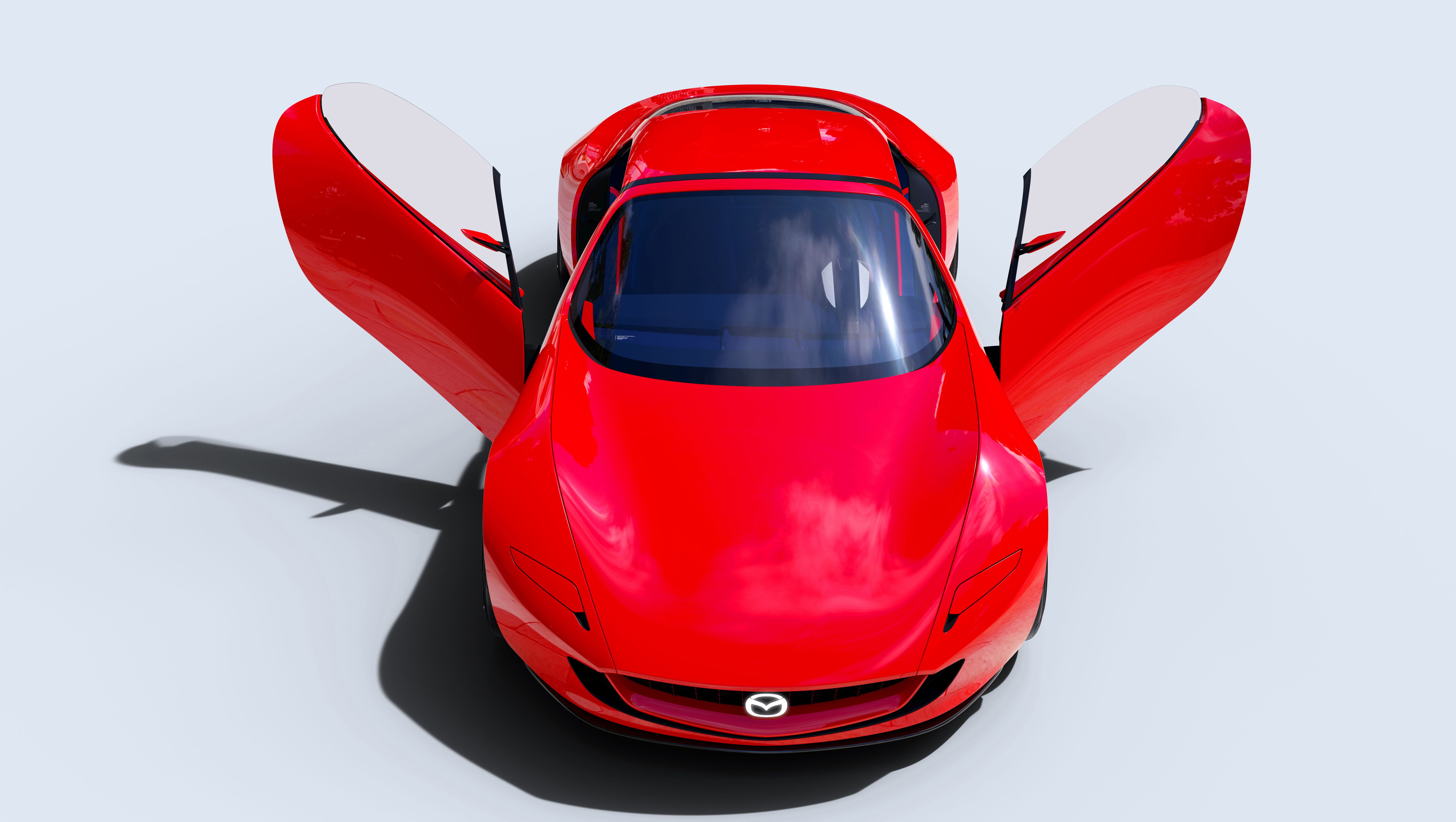 Wild sports car could become a reality: Mazda's eye-popping MX-5 and RX-7 rotary hybrid concept car could arrive by 2026 - report
