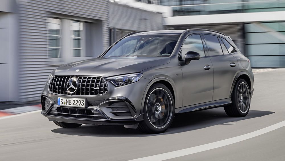 The downsizing of AMG continues with the 2024 Mercedes-AMG GLC 43 and 63 S  E Performance moving to four-cylinder engines - Car News