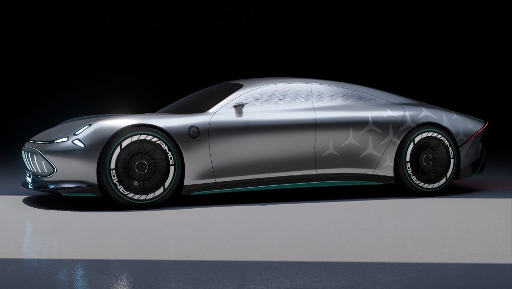 MercedesAMG confirms electric future Vision AMG previews performance