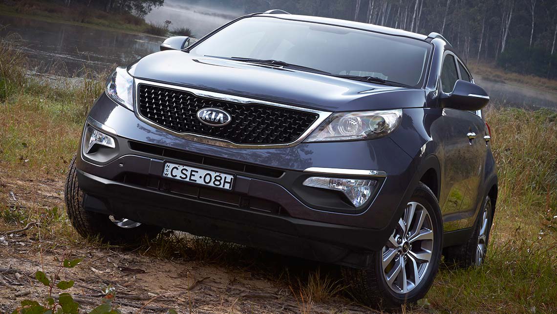 Kia Sportage 2015 черный