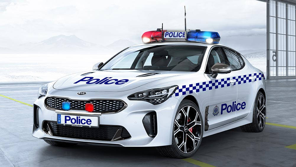 kia police car australia