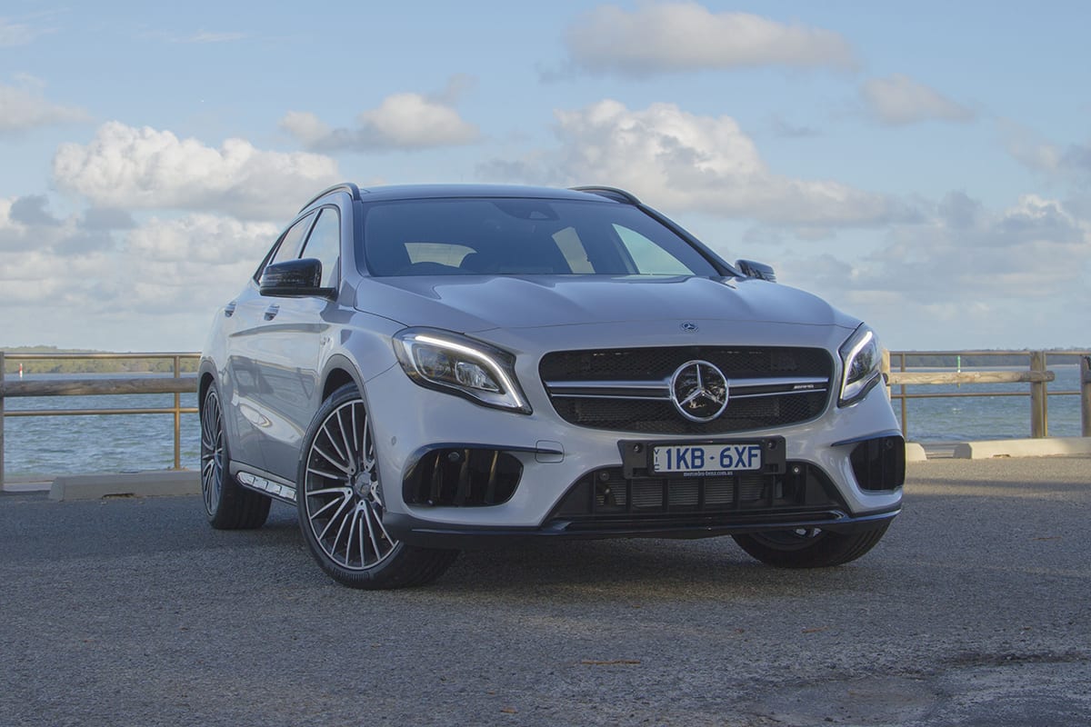 Mercedes Gla 18 Review Gla45 Amg Carsguide