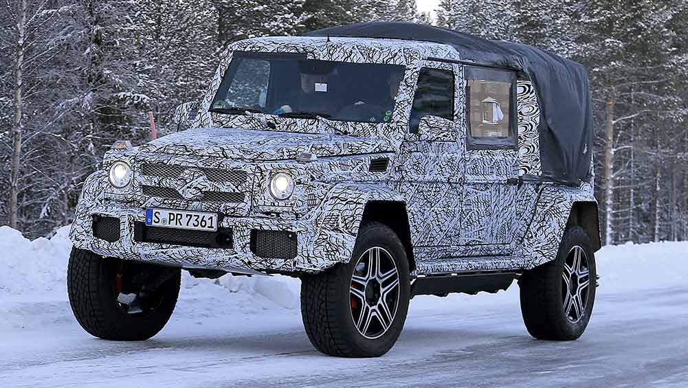 Mercedes-Benz G500 4x4 Squared ute | spy pics - Car News | CarsGuide