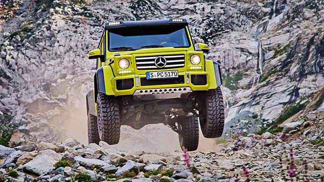 Mercedes-Benz G500 4x4 Squared revealed - Car News