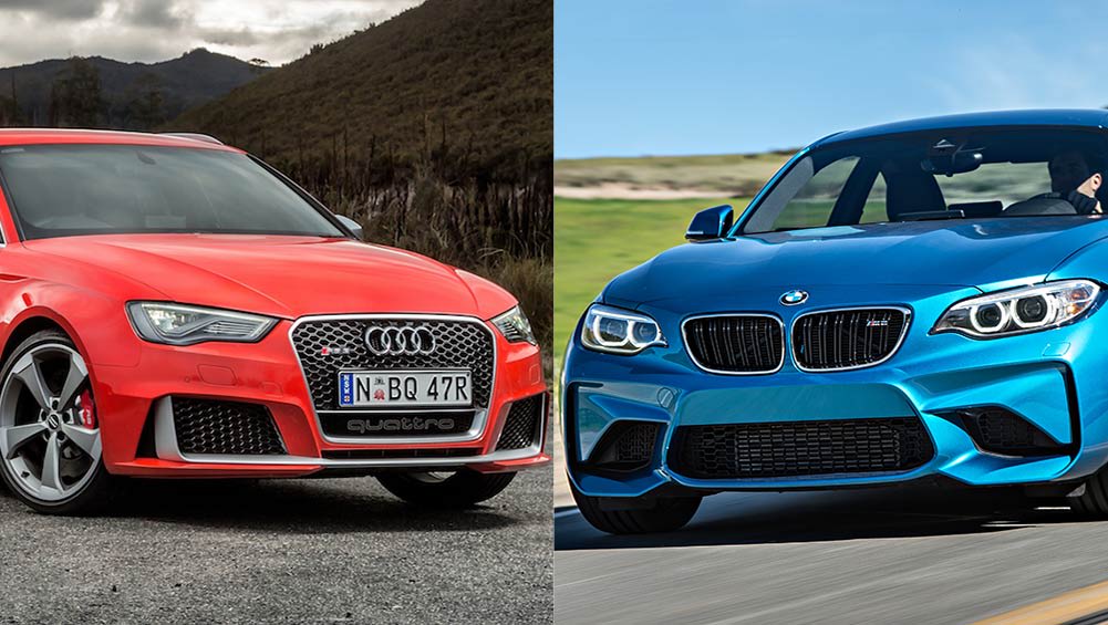 Audi RS3 vs BMW M2 2016 review Review CarsGuide