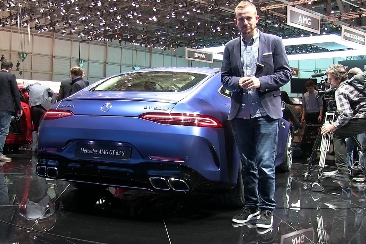 Mercedes Amg Gt 4 Door Coupe 18 Revealed Car News Carsguide