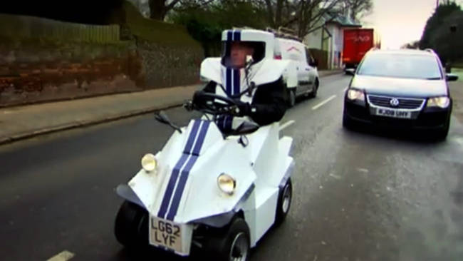 Clarkson designs and drives world's tiniest car - Car News | CarsGuide