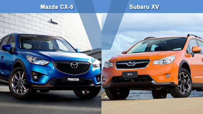Mazda Cx 5 Vs Subaru Xv Review Carsguide