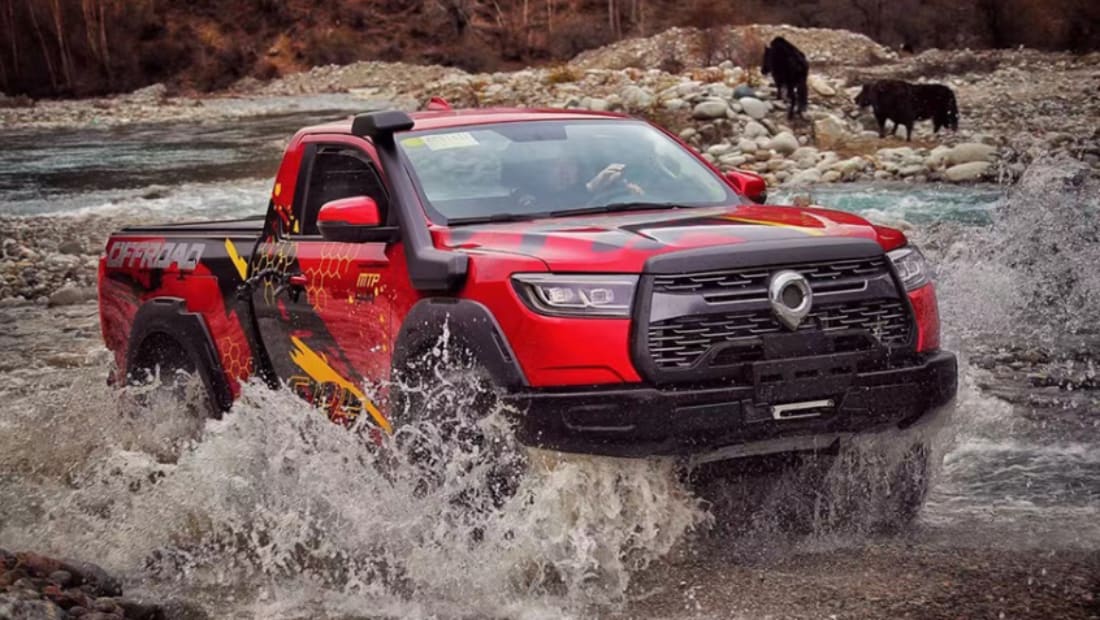 2021 GWM Ute Cannon singlecab offroad edition detailed