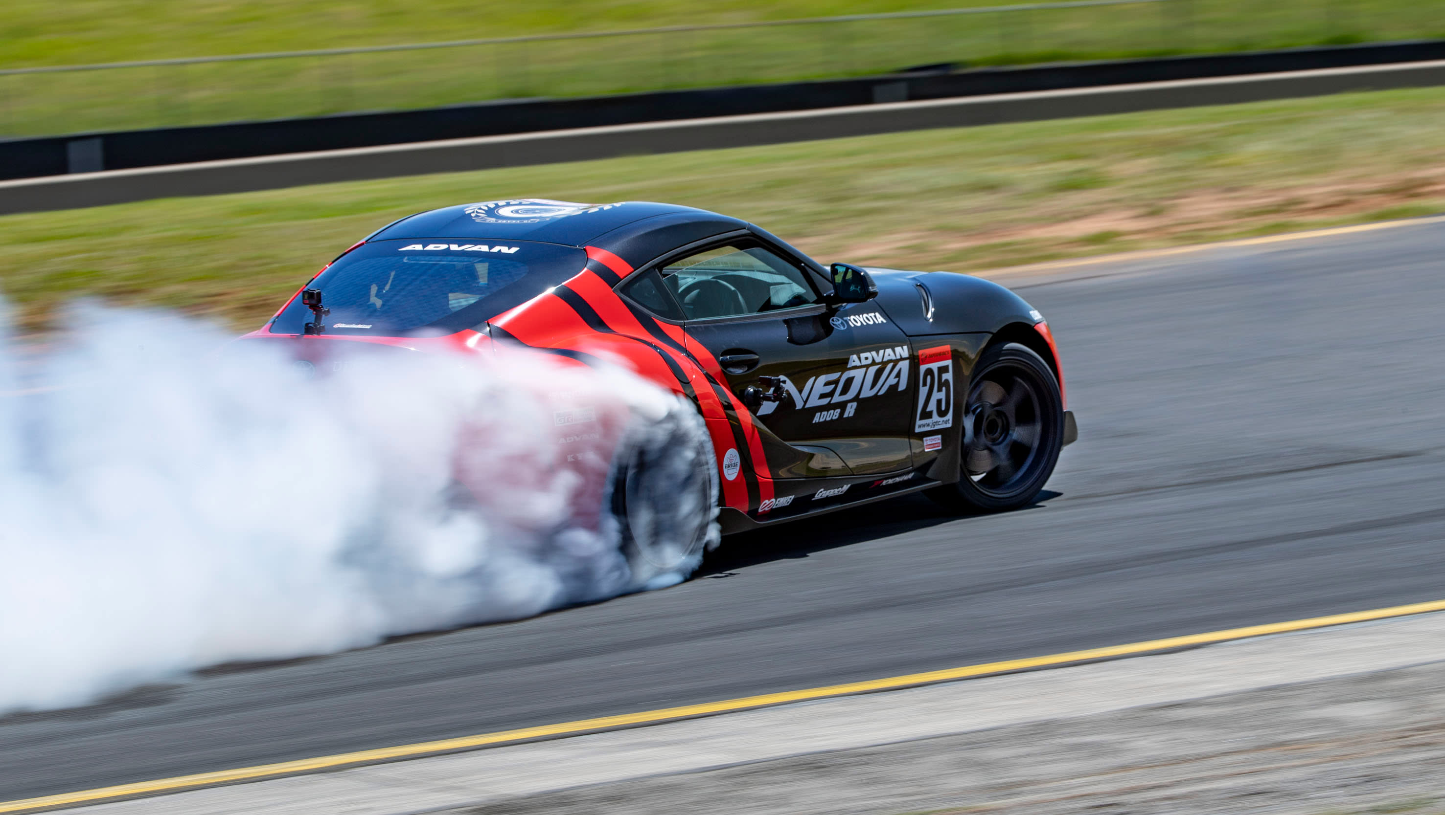Drifting in the new Supra with the 'Drift King' himself Keiichi Tsuchiya CarsGuide OverSteer