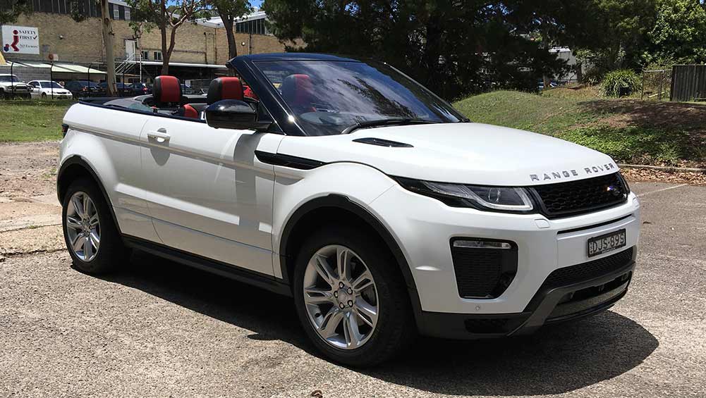 Range Rover Evoque HSE Dynamic Si4 convertible 2017 review | CarsGuide