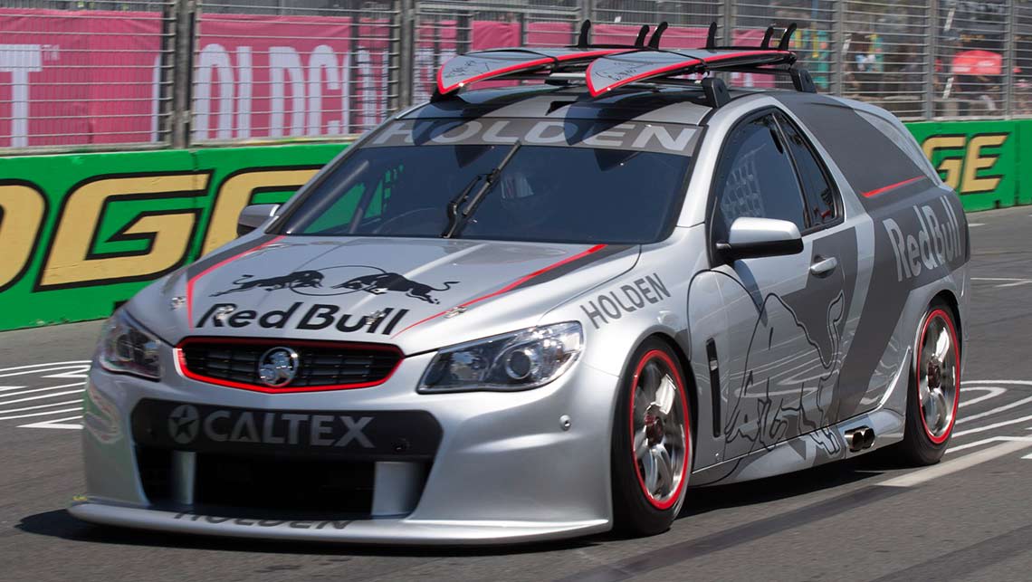 on board with red bull s v8 supercar holden sandman tribute car news carsguide v8 supercar holden sandman tribute