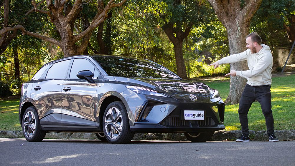 MG4 electric car 2024 review Excite 51 Valueformoney EV hatch