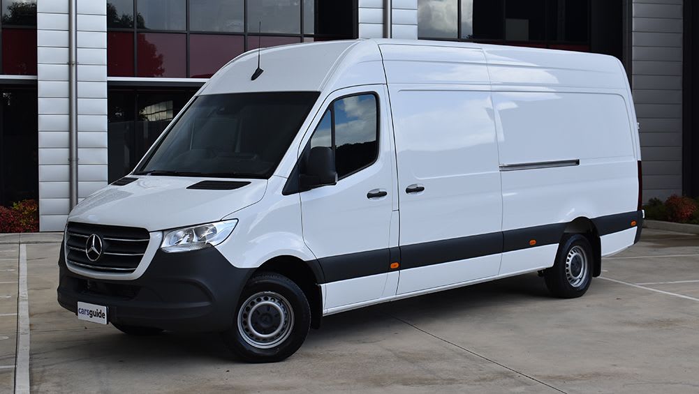 Mercedes Sprinter 2023 review 419 LWB Panel Van GVM test Big van