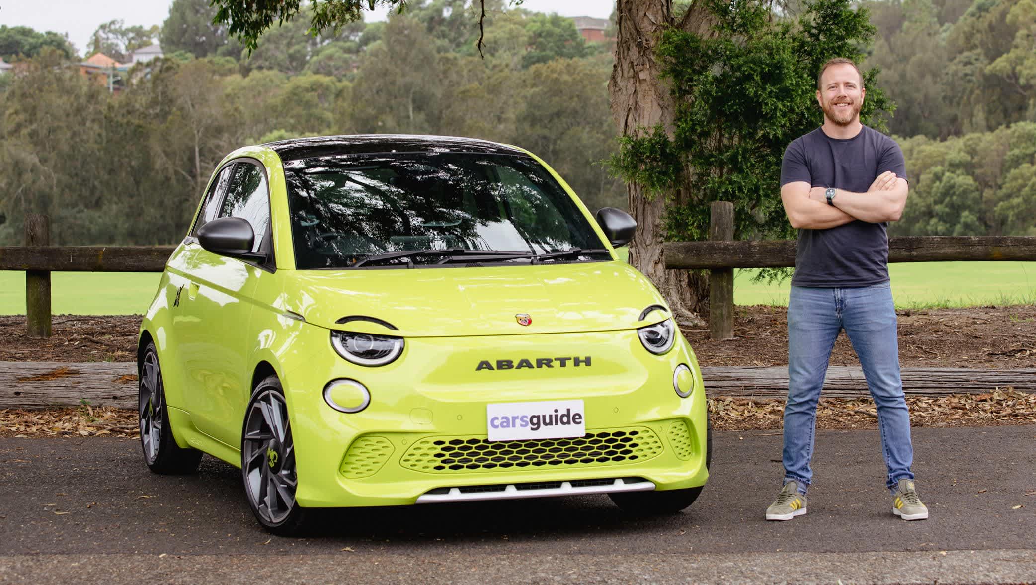 Abarth 500e electric car 2024 review Is this new Mini Cooper SE rival