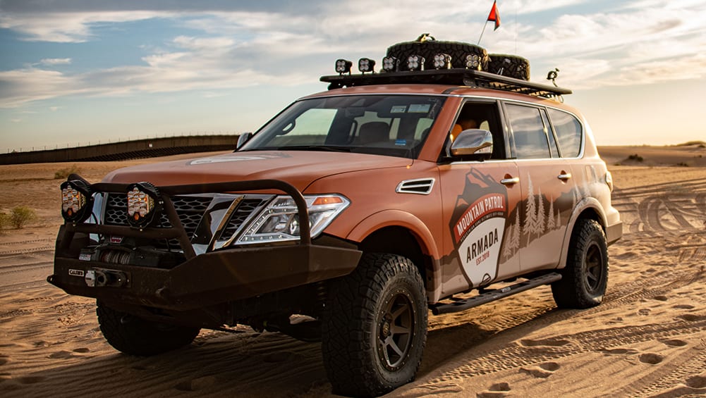 2022 Nissan Patrol Warrior shapes up as Toyota Land Cruiser rival