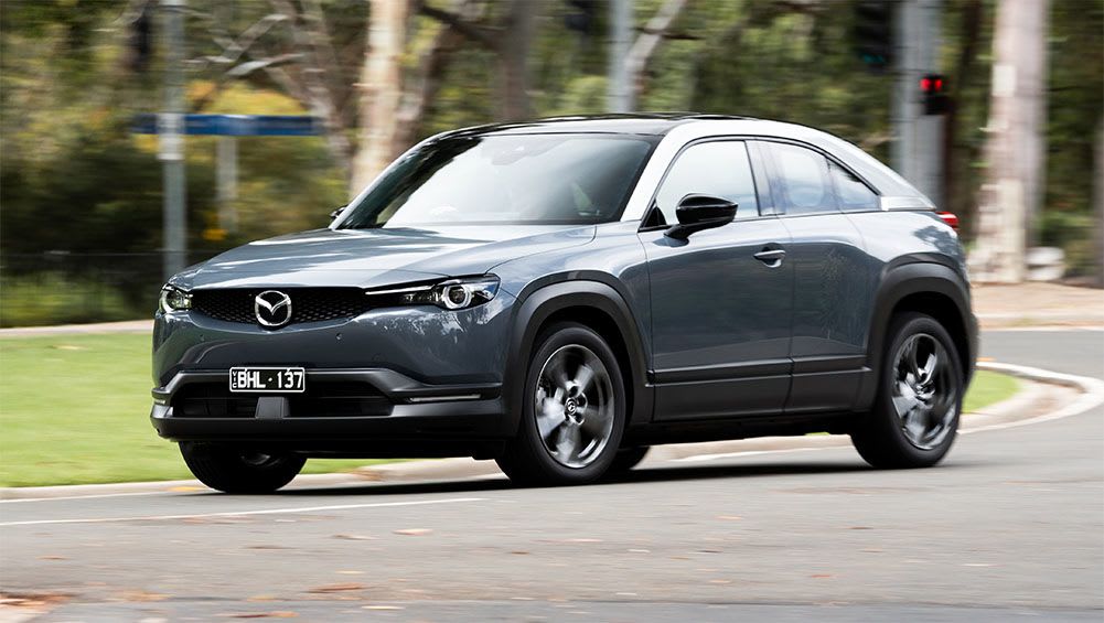 Mazda's MX-30 electric crossover debuts with 'right sized' battery pack
