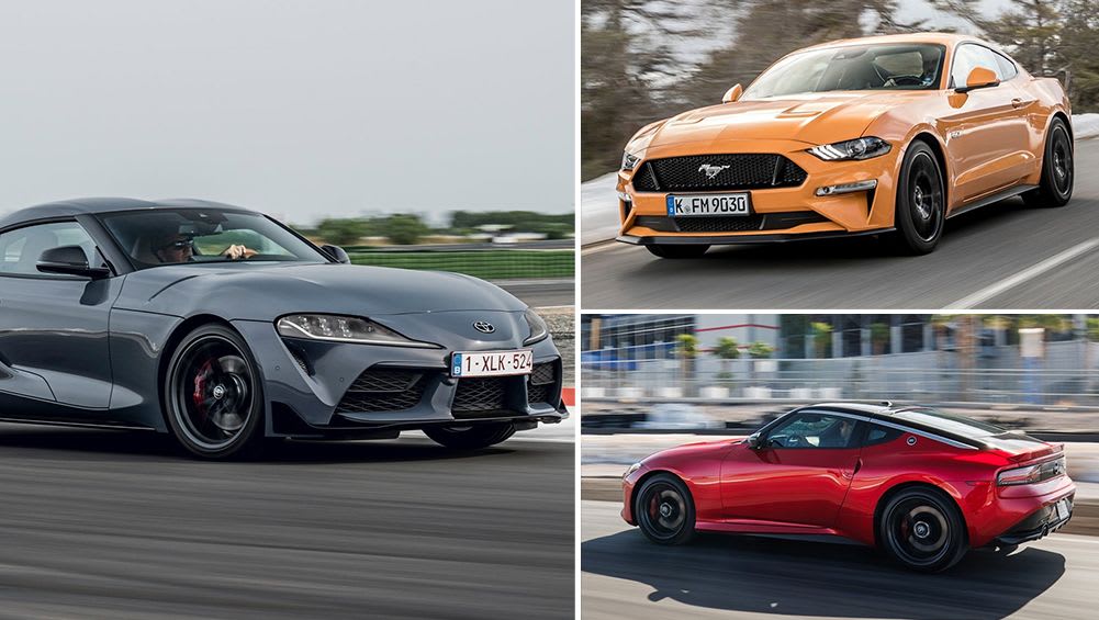 Manual sports car heroes! 2023 Toyota Supra FINALLY joins Nissan Z, Ford  Mustang and others in offering affordable three-pedal fun - Car News