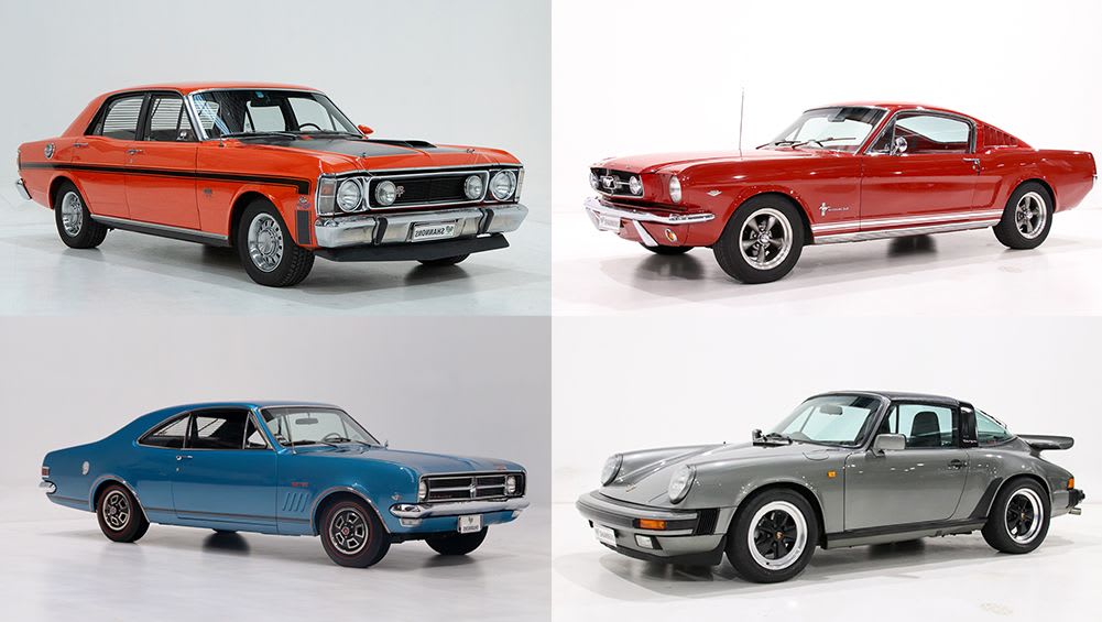 Classic catches: Ford Falcon GT, Holden HK Monaro GTS 327, VW