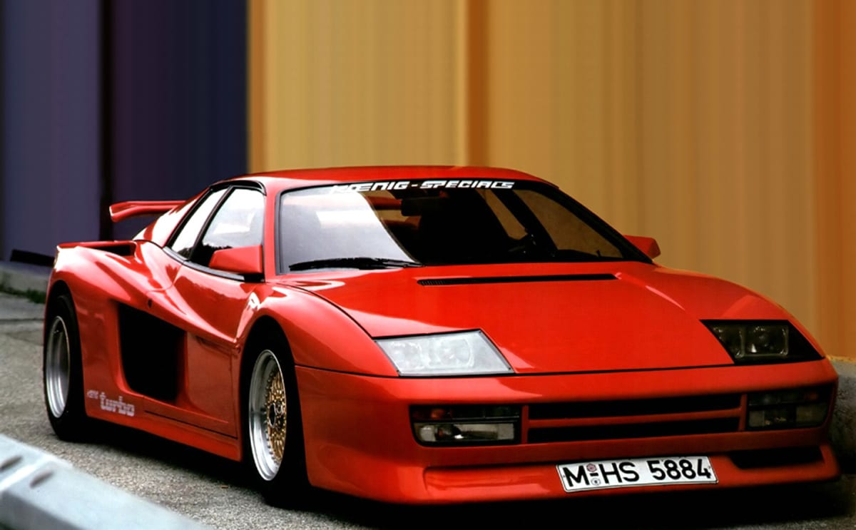 Ferrari Testarossa Koenig Specials Competition Bodykit - Branded